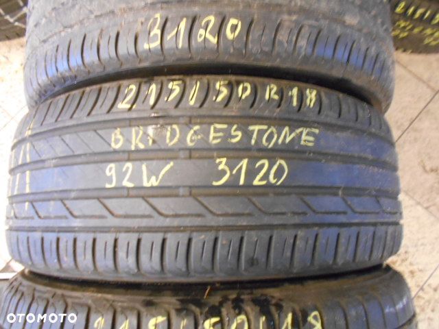 Opony 215/50r18 bridgestone turanza t001 2x7mm 2x6mm lato komplet - 5