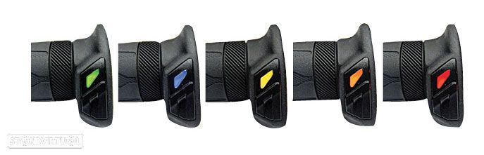 punhos aquecidos koso hg-13 com regulador 130mm - 3