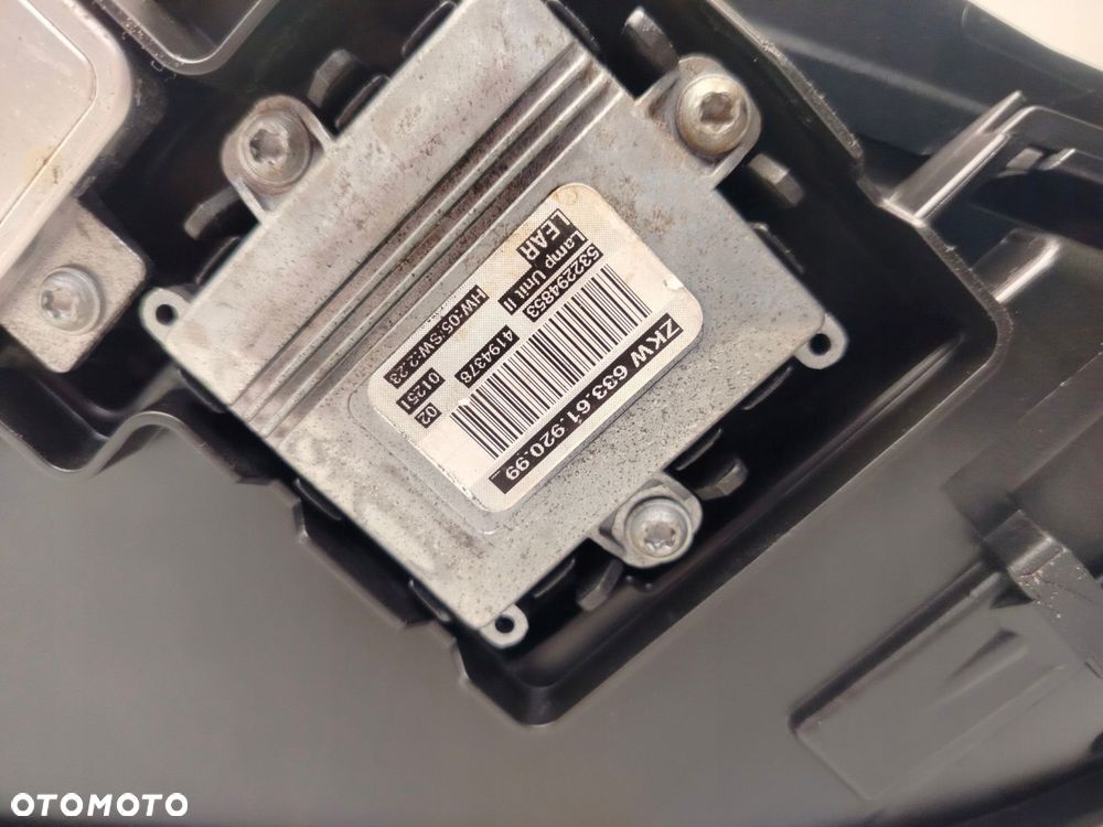 volvo xc70 v70 iii 07r- reflektor lampa prawy przód prawa przednia xenon - 13