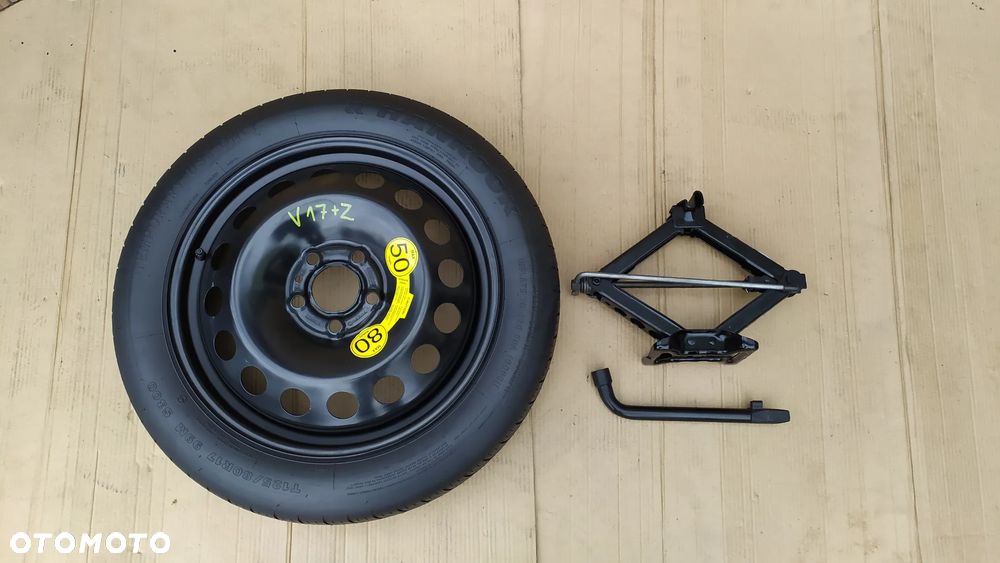 Orginał Koło dojazdowe 17 5x108  Volvo S60 V60  S80 V70  + zestaw szybka wysyłka - 1