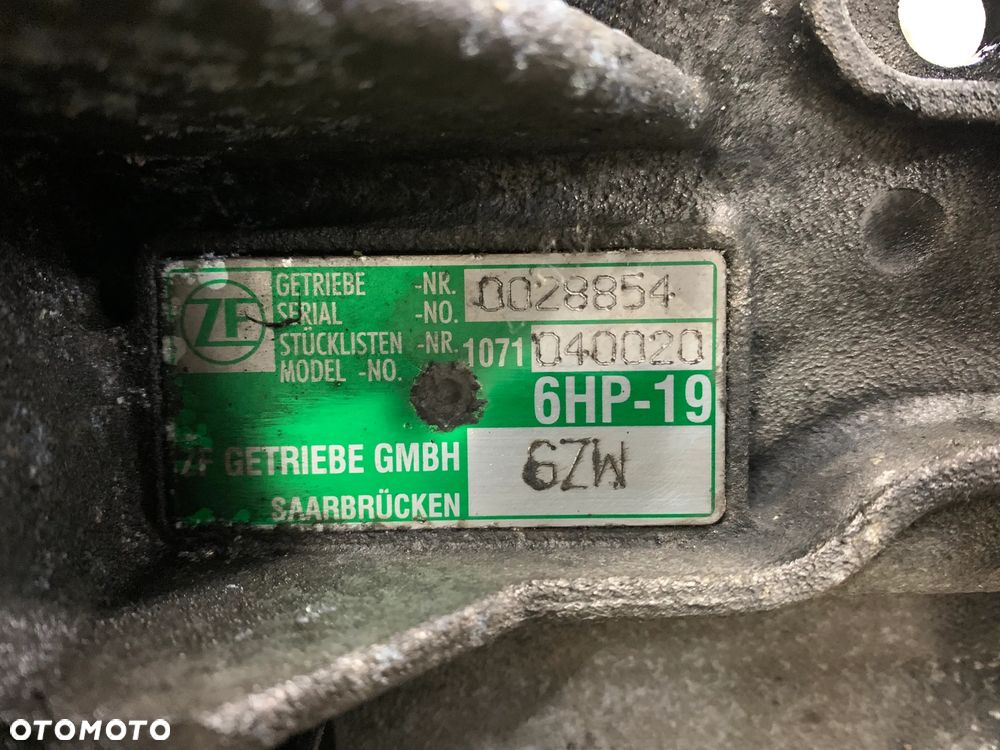 skrzynia biegów  6HP-19 GZW A6 C6 3.0 TDI BMK - 8