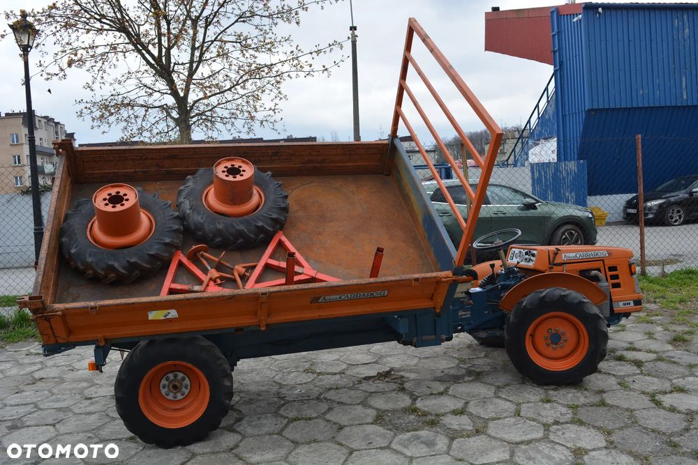 ANTONIO CARRARO UNITRANS Tipo 4800 _SOLIDNY TRAKTOREK 4x4 z PRZYCZEPĄ 3 STRONNA WYWROTKA BLOKADY REDUKTOR BIEGI SZOSOWE TERENOWE-WOM - 20