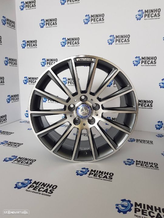 Jantes Mercedes (C63) AMG Turbine em 17 - 8