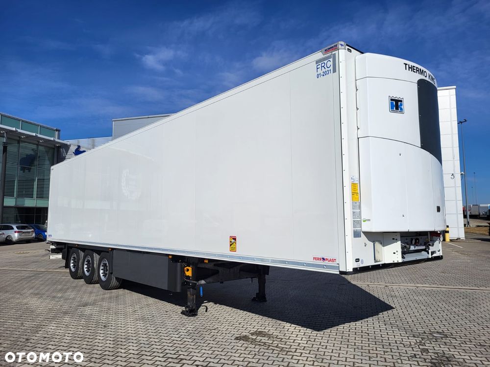 Schmitz Cargobull Doppelstock; ThermoKing SLXi300; uchwyty promowe; paleciara - 2