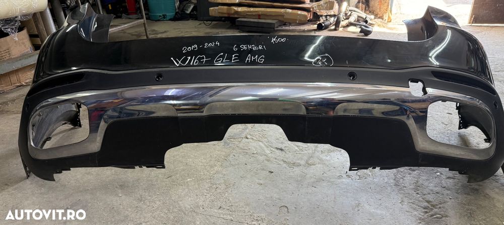Bara spate MERCEDES GLE AMG W167 an 2019-2024 cu 6 gauri pentru senzori cod A1678851103 - 5