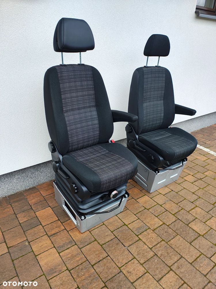 Fotel Mercedes Sprinter pneumatyczny Sprinter VW Crafter kierowca pasażer dwójka jedynka AirBag - 6