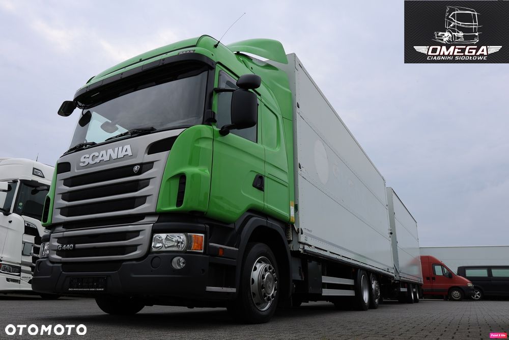Scania G 440 PDE 237 Tyś km !!! ZESTAW / TANDEM / Kufer / Kontener / - 15
