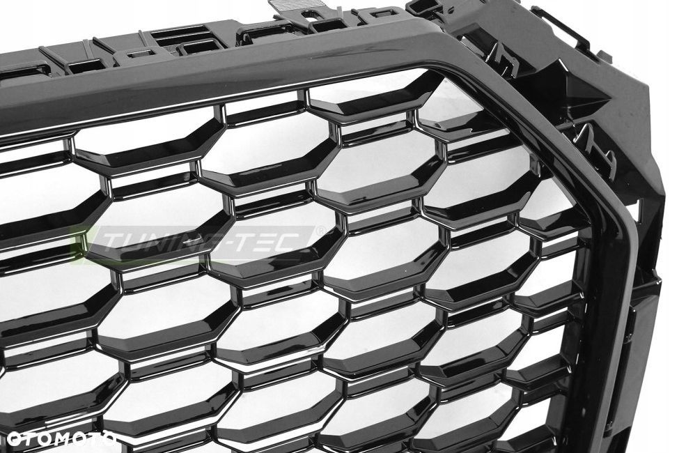 Atrapa Grill Kratka Tuning Black Glossy R S4 Look Audi A4 b9 8w 0 2015-2019 - 4