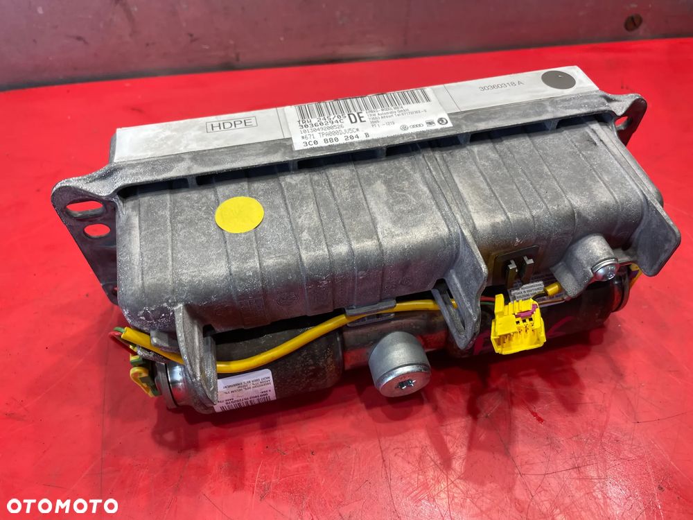 VW PASSAT B6 - PODUSZKA PASAŻERA 3C0880204B - 4