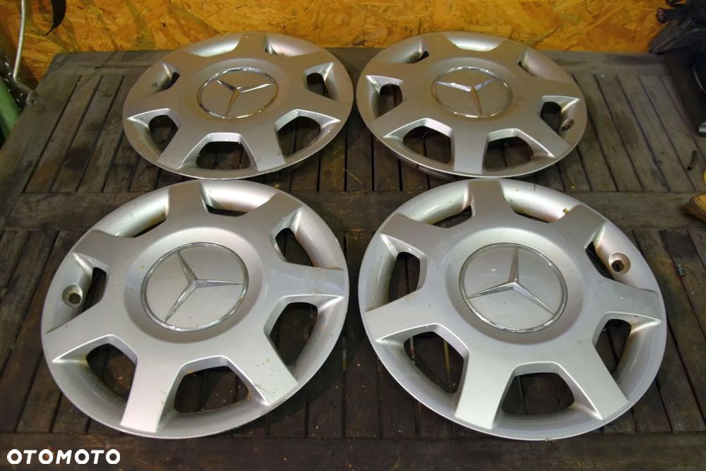 Mercedes W169 W245 Oryginalne kołpaki 15" komplet 4szt A1694000925 SP6121 - 1