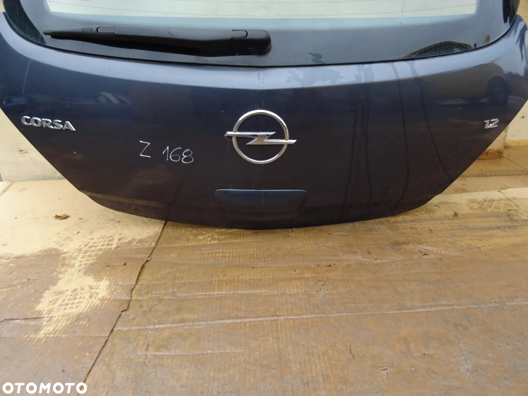 Klapa Bagażnika Opel Corsa D 3D Z168 (Goła) - 2