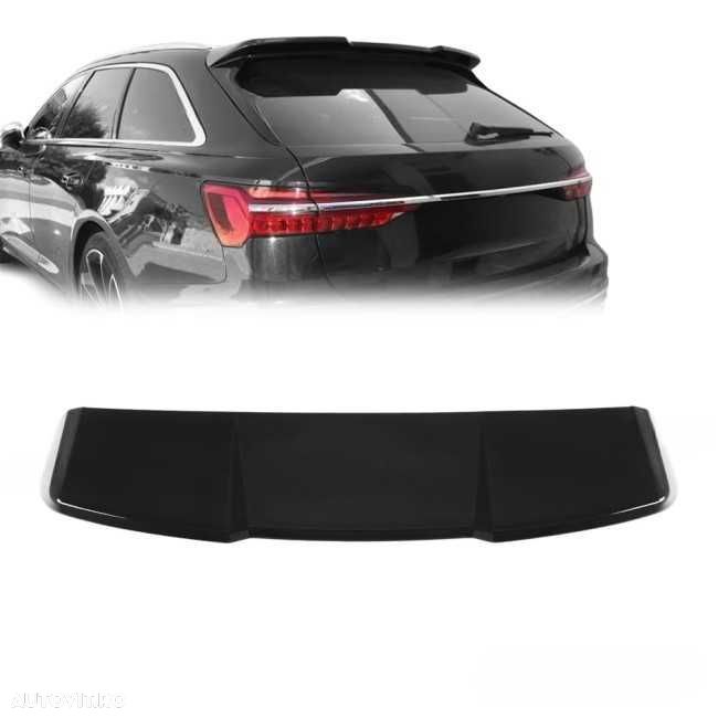 Eleron Luneta Lip Portbagaj Spoiler RS Style Audi A6 C8 Avant, Negru - 2