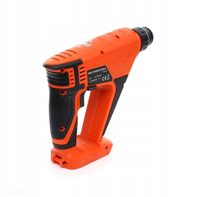 Młot udarowy SDS Plus akumulatorowe KraftDele 6 J 18 W 18 V KD1756 - 12