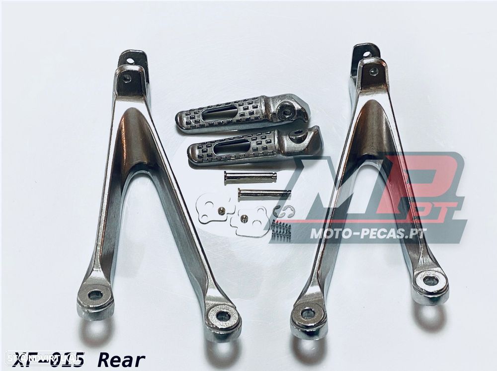 pousa pes completos traseiros honda cbr 1000rr 2008 - 2016 - 1