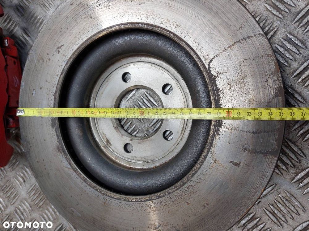 TARCZE HAMULCOWE PRZÓD + KLOCKI + ZACISKI JAGUAR XF X250 5.0 V8 - 6