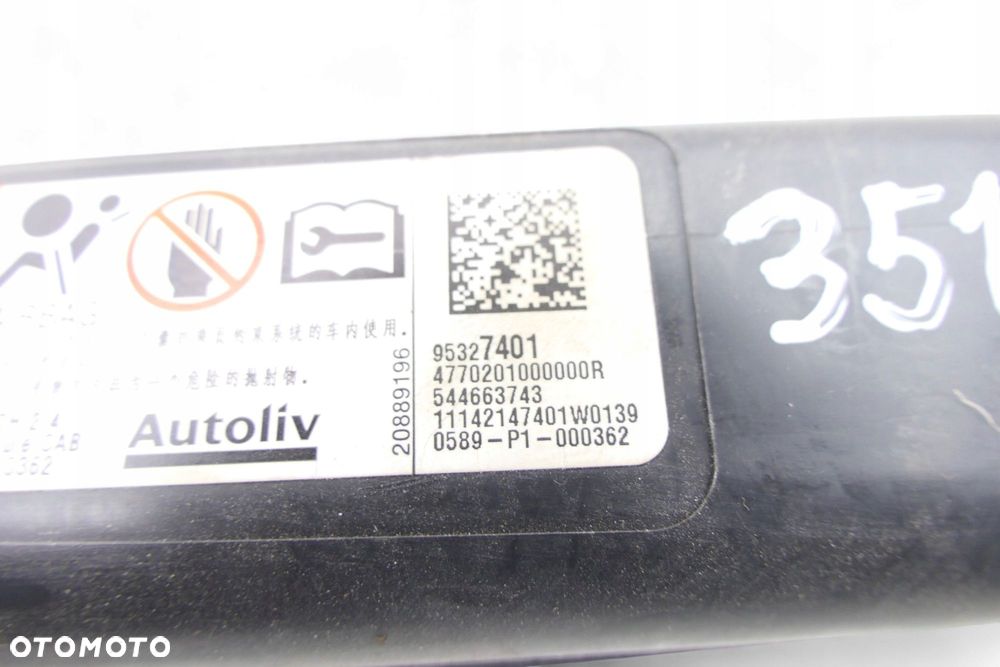 Kurtyna Powietrzna Prawa OPEL MOKKA I 2014 95327401 - 3