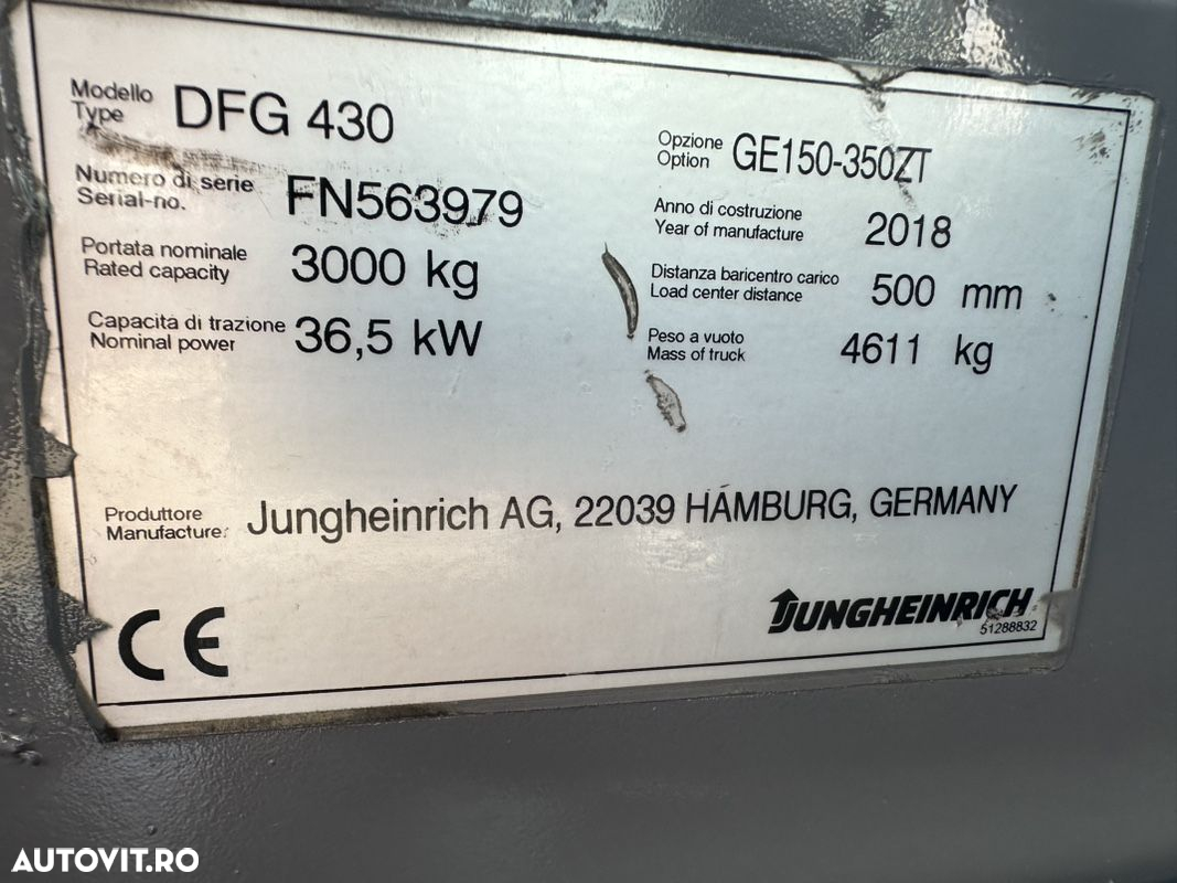 Jungheinrich DFG 430 - 7