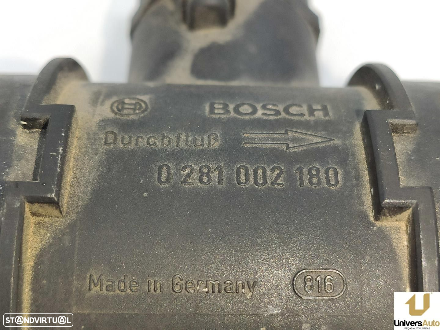 MEDIDOR DE MASSA DE AR OPEL CORSA C 2002 -0281002180 - 3