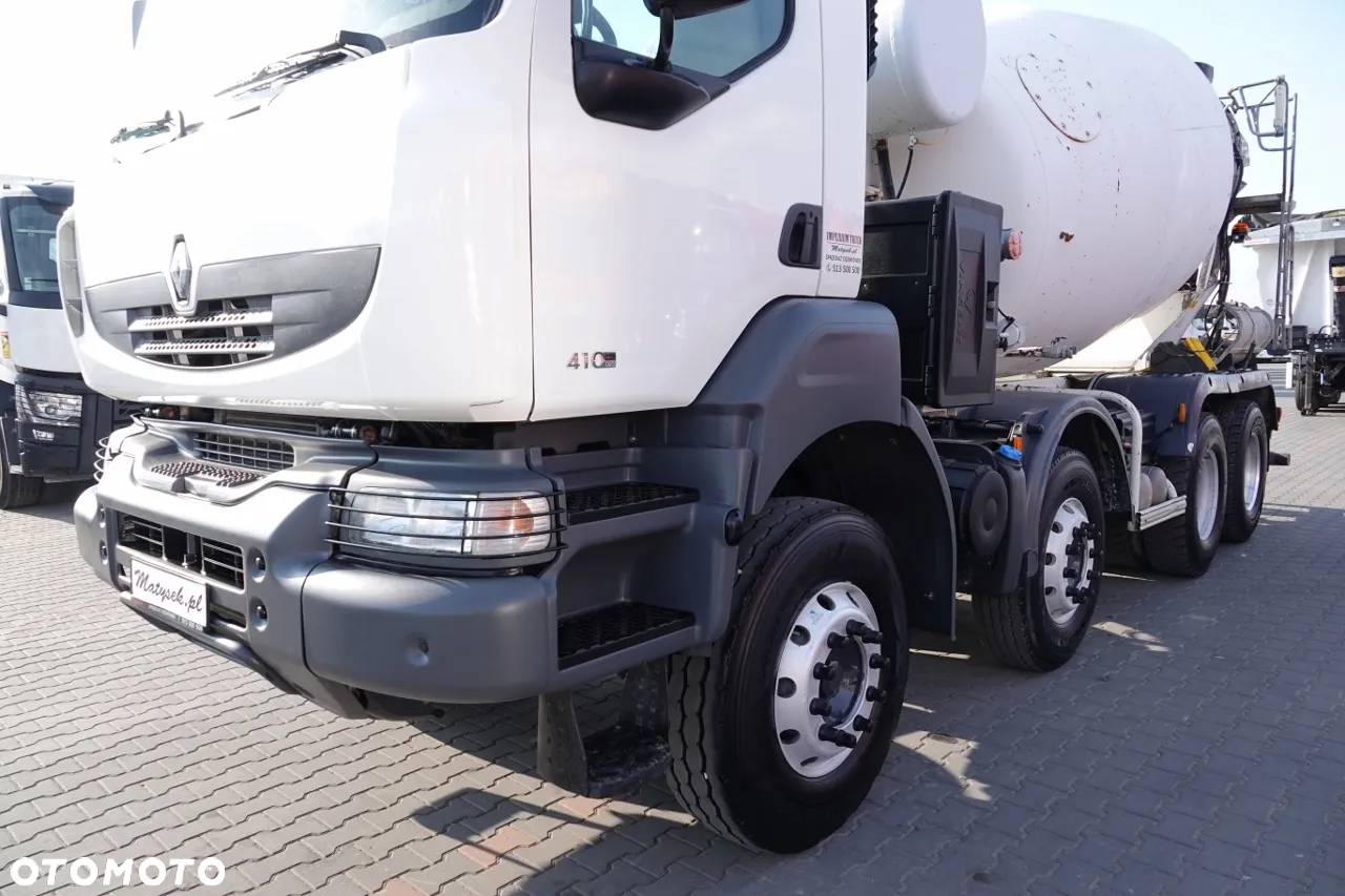 Renault KERAX 410 / 8X4 / BETONOMIESZARKA / GRUSZKA CIFA / 9 m3 / SPROWADZONA - 6