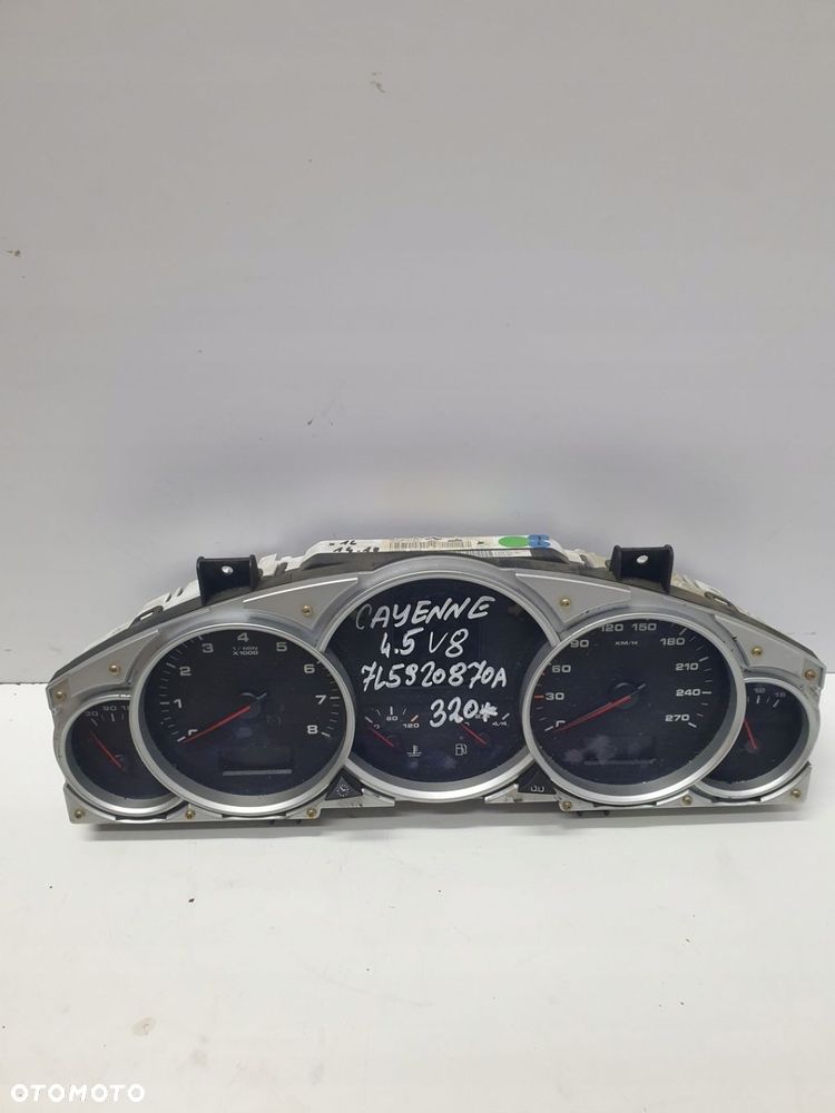 LICZNIK ZEGARY PORSCHE CAYENNE 4.5 V8 7L5920870A - 1