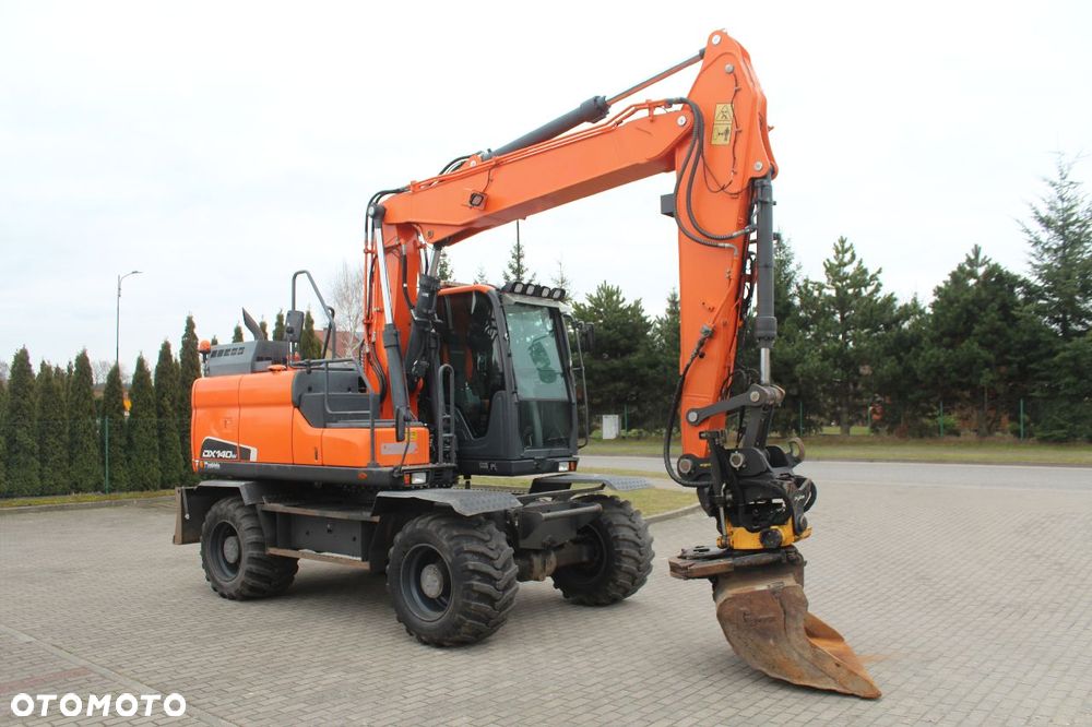 Doosan DX140W-5 ROTOTILT ENGCON SZCZYPCE 2 ŁYŻKI - 5
