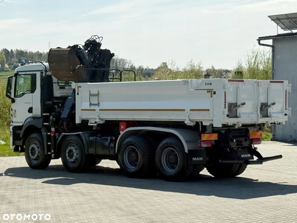 MAN TGS 35.470 * WYWROTKA 5,10 m + PILOT * HIAB Z - HIPRO 191 * 8x4 - 7