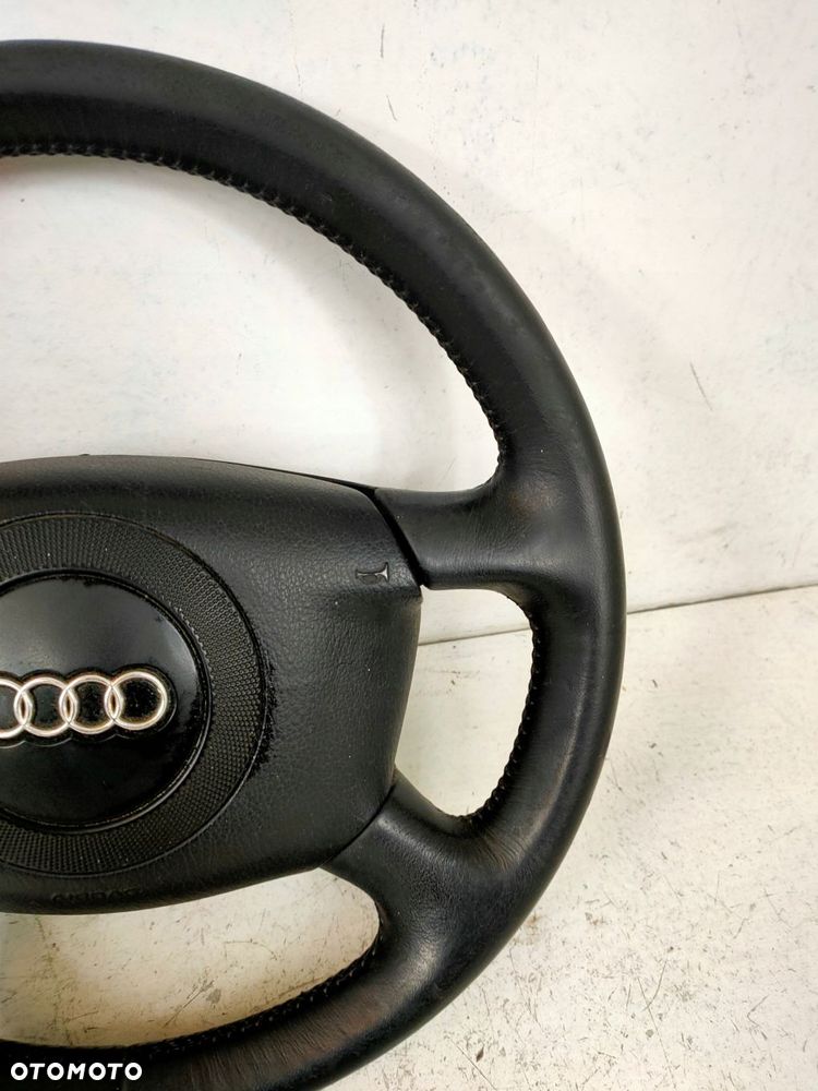 kierownica czteroramienna czarna skóra a4 b5 fl - 3