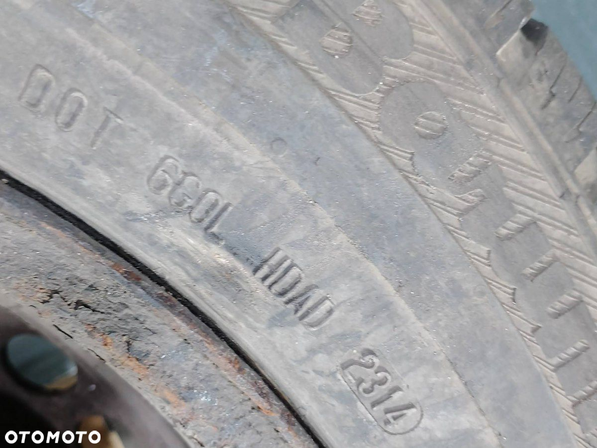 FELGI STALOWE PARA 16 Z OPONAMI VW TRANSPORTER T5 KBA43738  2160926 - 4