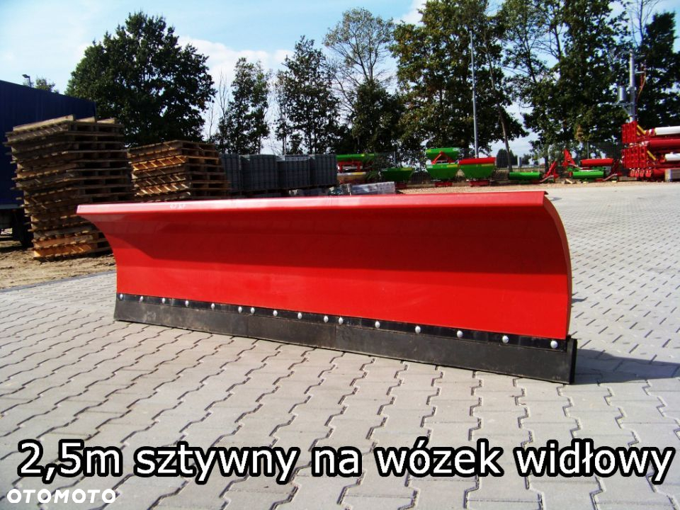 Pług do śniegu PROSTY śnieżny sztywny URSUS C330/C360 1,50 1,80 2,0 2,5 3,0m TUR TUZ EURO SMS WÓZEK - 13