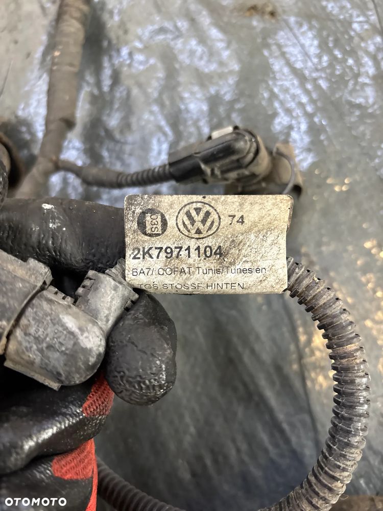 Vw Caddy V 2K7 wiązka zderzaka PDC tył wiązka + 4 pdc 2K7971104 - 3