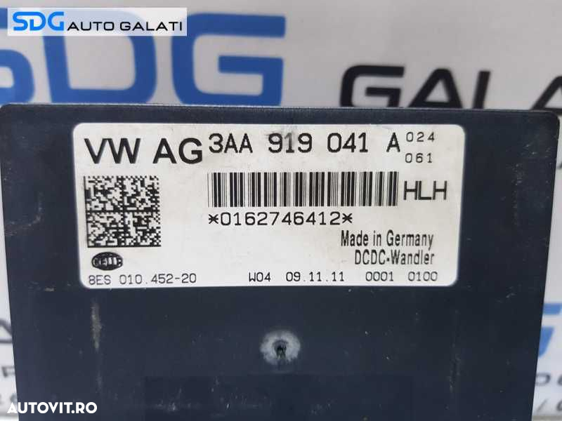 Modul Releu Unitate Calculator Start Stop Skoda Superb 2 3 2008 - Prezent Cod 3AA919041A - 2