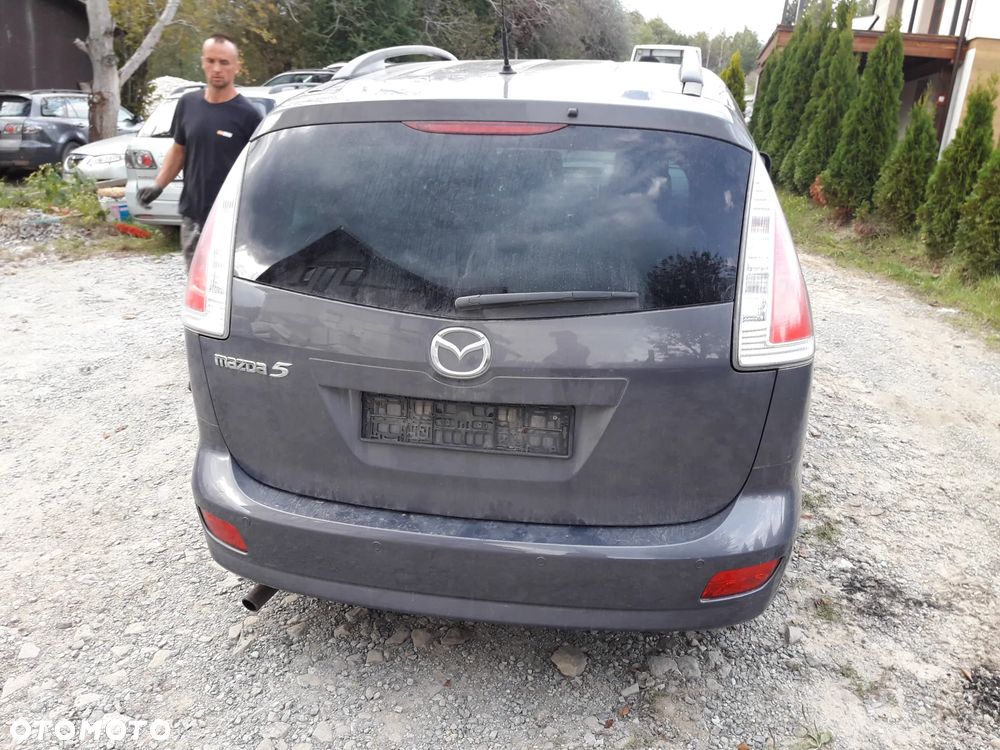 Mazda 5 05-10   Drzwi tylne prawe tył LEWY  W KOLOR 32S SZYBA BOCZNA oczna - 7