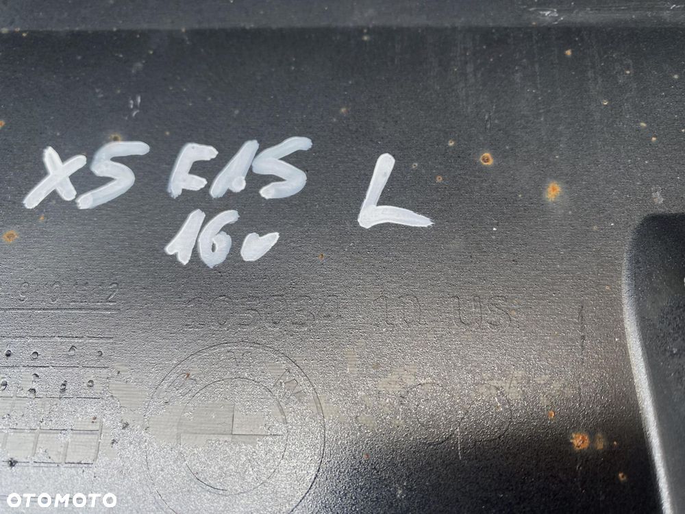 BMW X5 F15 M-PAKIET 416  PRÓG LEWY NAKŁADKA PROGOWA LEWA Do założenia - 9