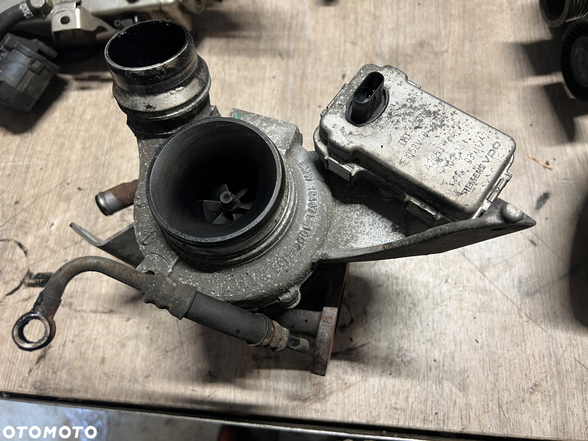Turbo turbosprężarka N47d20c 318d 316d do regeneracji - 2