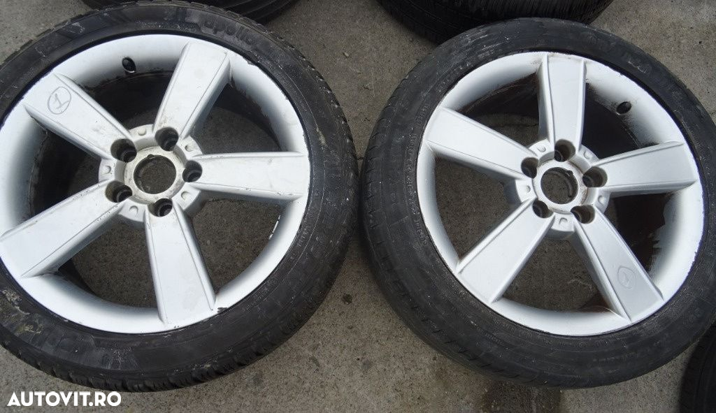 Jante aliaj Seat Leon R17 din 2006 cu cauciuc - 2