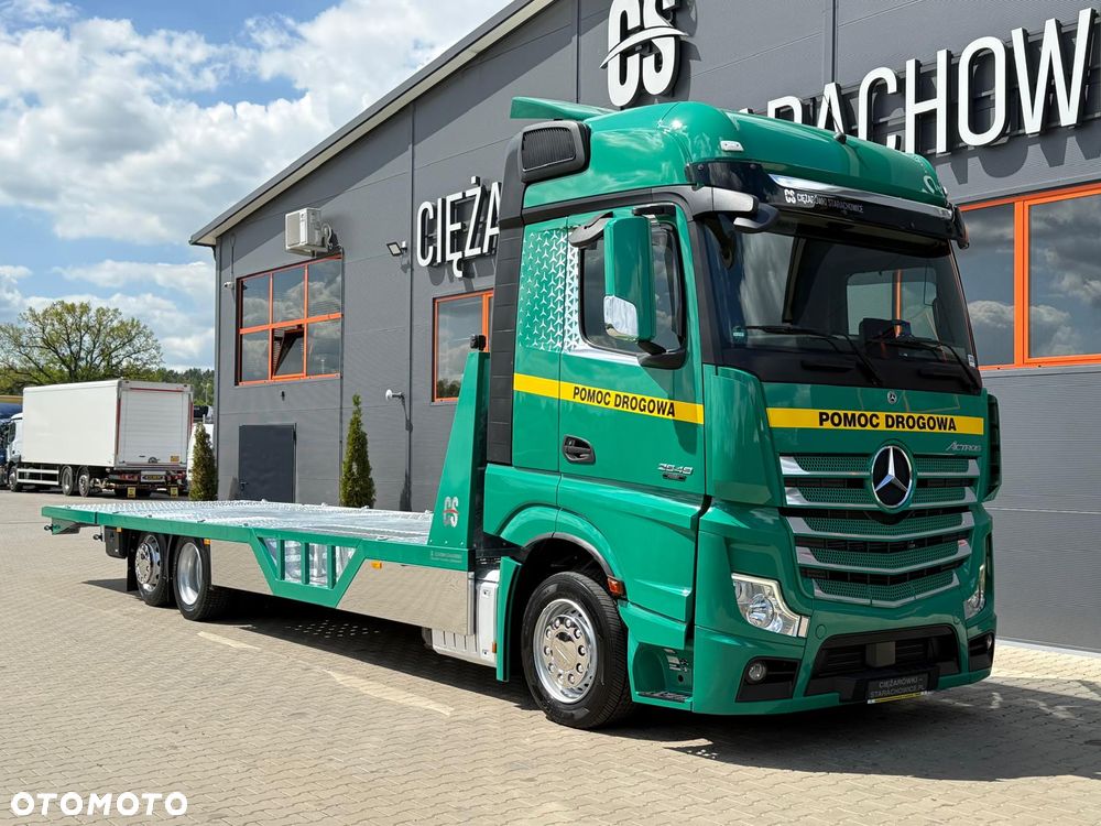 Mercedes-Benz Actros 2548 // laweta, pomoc drogowa, transport maszyn budowlanych, transport kontenerów, transport maszyn rolniczych ! Nowa zabudowa OCYNKOWANA ! MEGA podwozie !! - 8