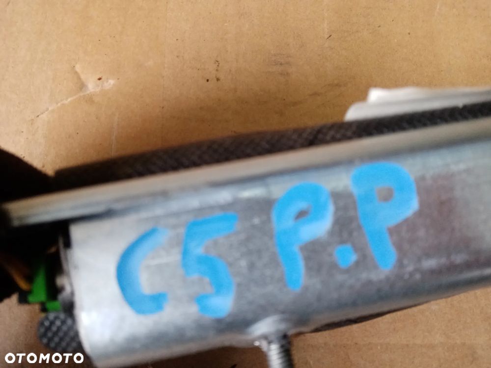 Poduszka fotela pasażera prawa AIRBAG Citroen C5 III 9656177780 - 4
