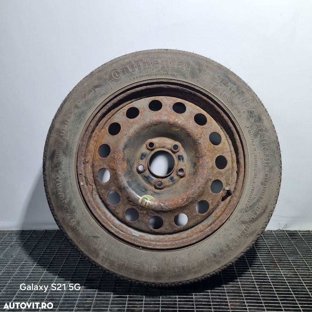 Roata rezerva BMW X3 E83 Facelift 2006 - 2010 SUV (1458) ET18 135/90R17 - 1