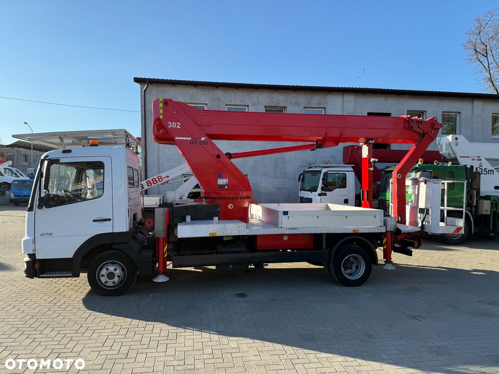 Mercedes-Benz Podnośnik Koszowy Wumag WT300 30Metrów  20m w Bok Zwyżka UDT na Rok! Ogon ! Jak Ruthman GSR Multitel - 5