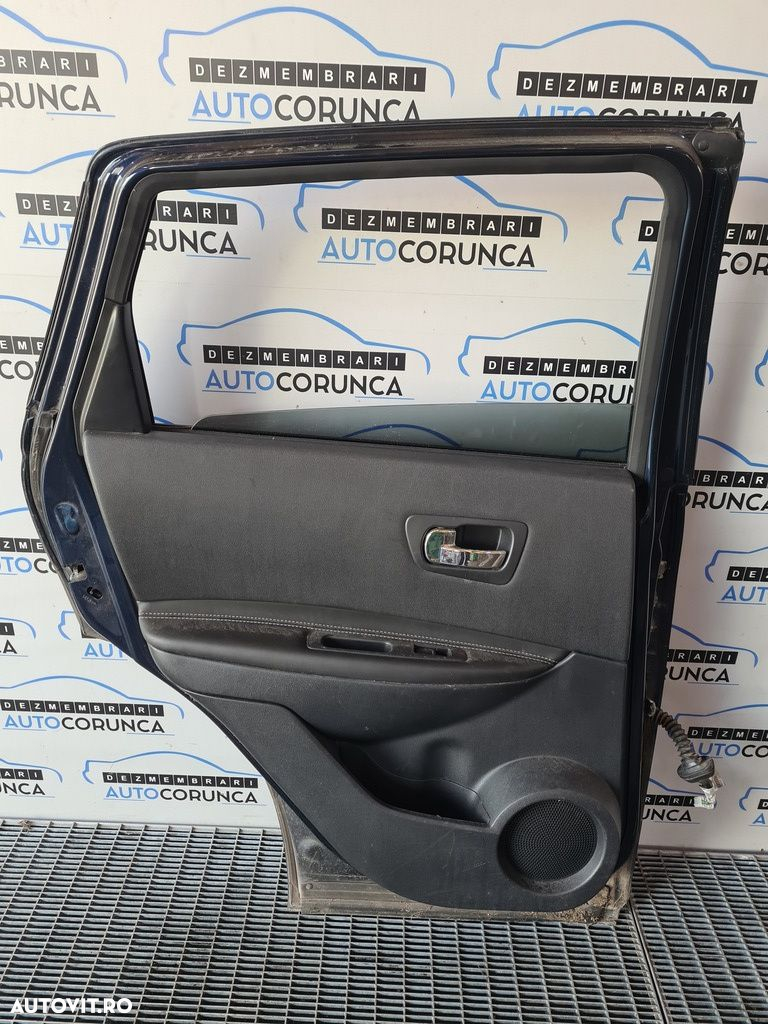 Usa Stanga Spate Nissan Qashqai Facelift 2010 - 2013 SUV 4 Usi ALBASTRU BW9 (983) ZGÂRIATA - 8