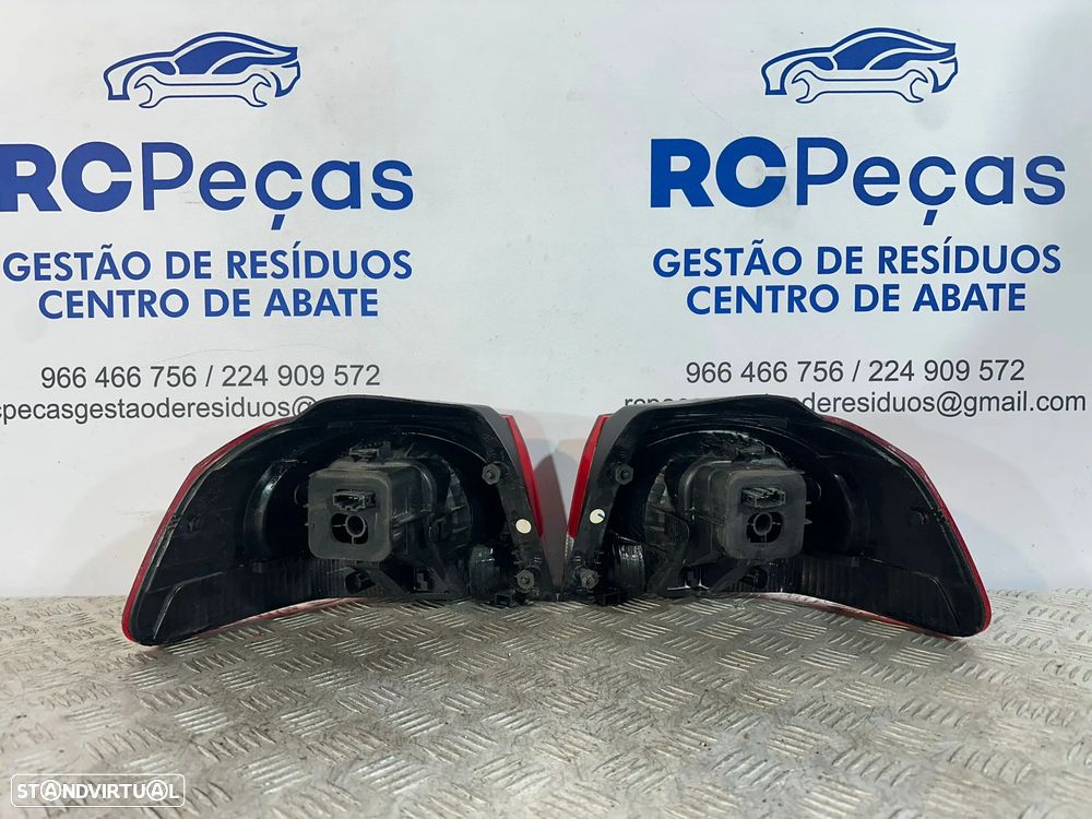 .Conjunto Farolins Tras Traseiro Esquerdo Direito Original Volkswagen VW Golf 6 Mk6 5k0945096E 5k0945095E 2008 - 2013 - 4