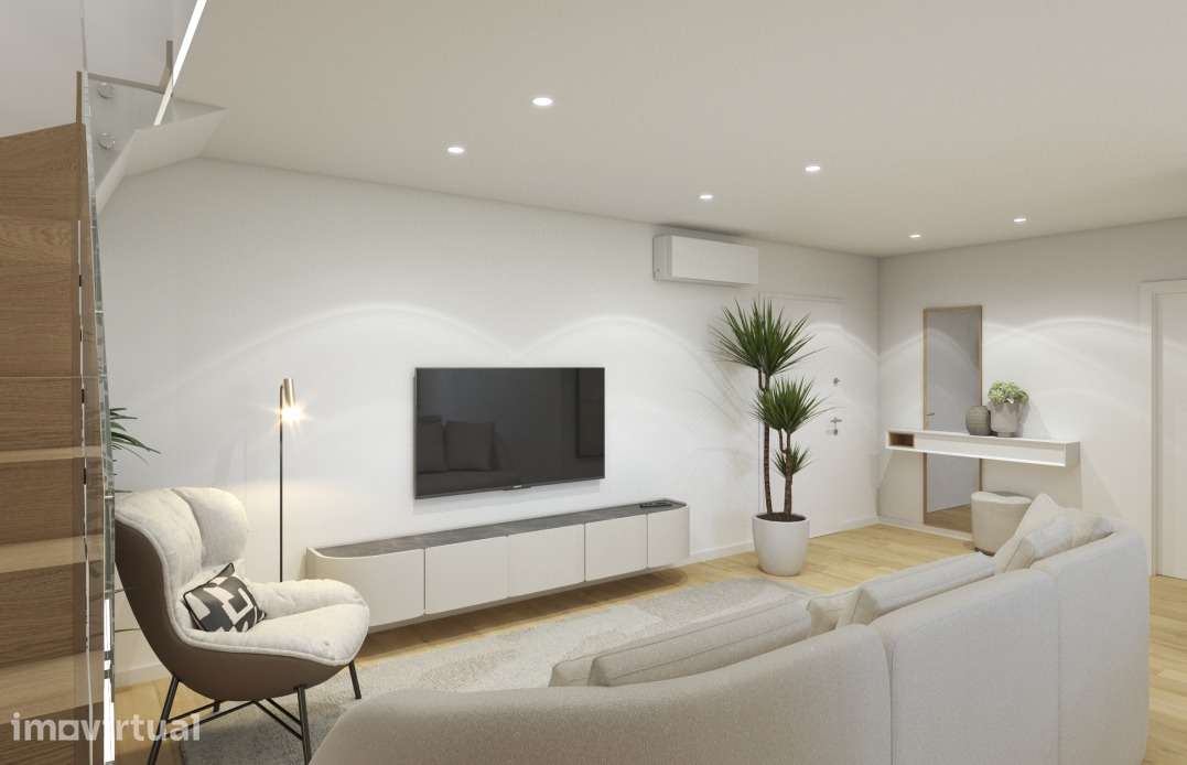 Apartamento T1+1, Bloco C, Condomínio Privado Prestige - Parceiros - Grande imagem: 3/12