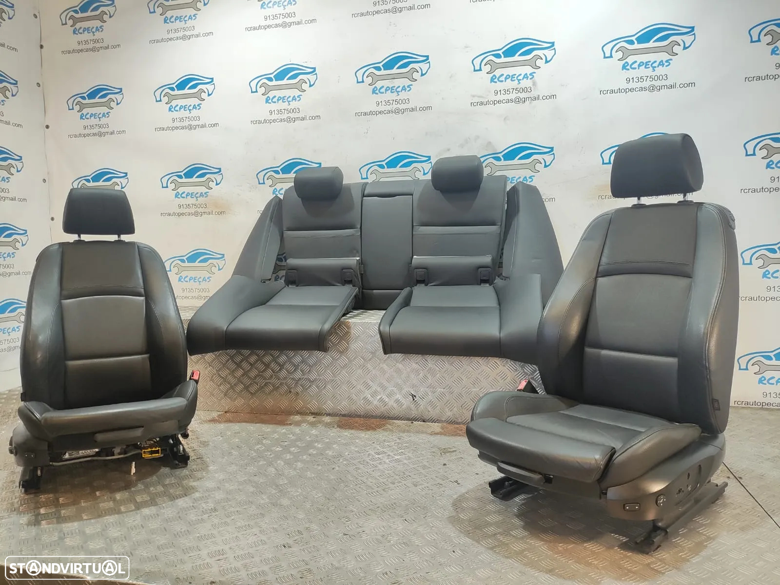 Conjunto Bancos em Pele Elétricos e Aquecidos BMW Serie 3 Coupe E92 LCi Pack M - 4