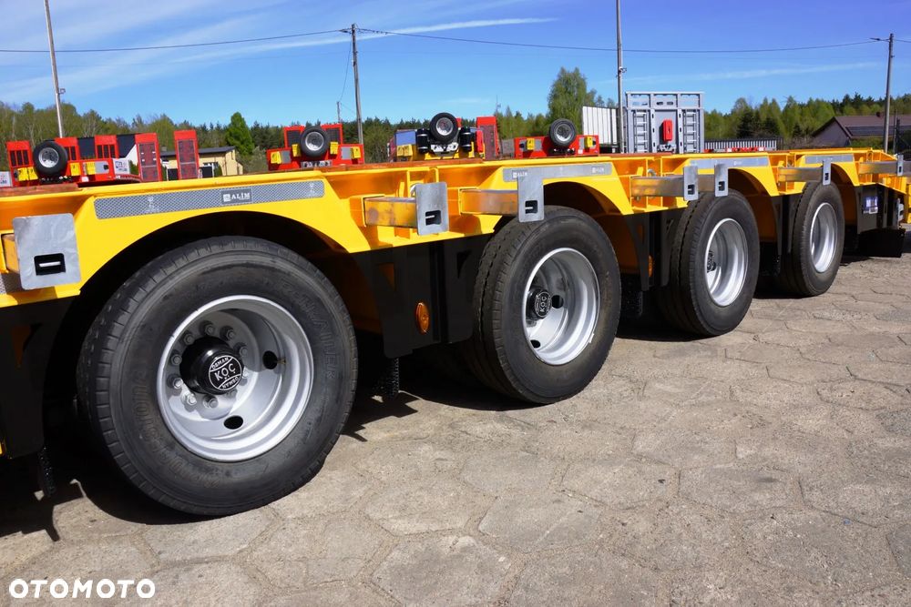 Inny 4 OSIOWA NACZEPA NISKOPODWOZIOWA - ZAGŁĘBIENIE NA ŁYŻKĘ KOPARKI - NAJAZDY HYDRAULICZNE - 30