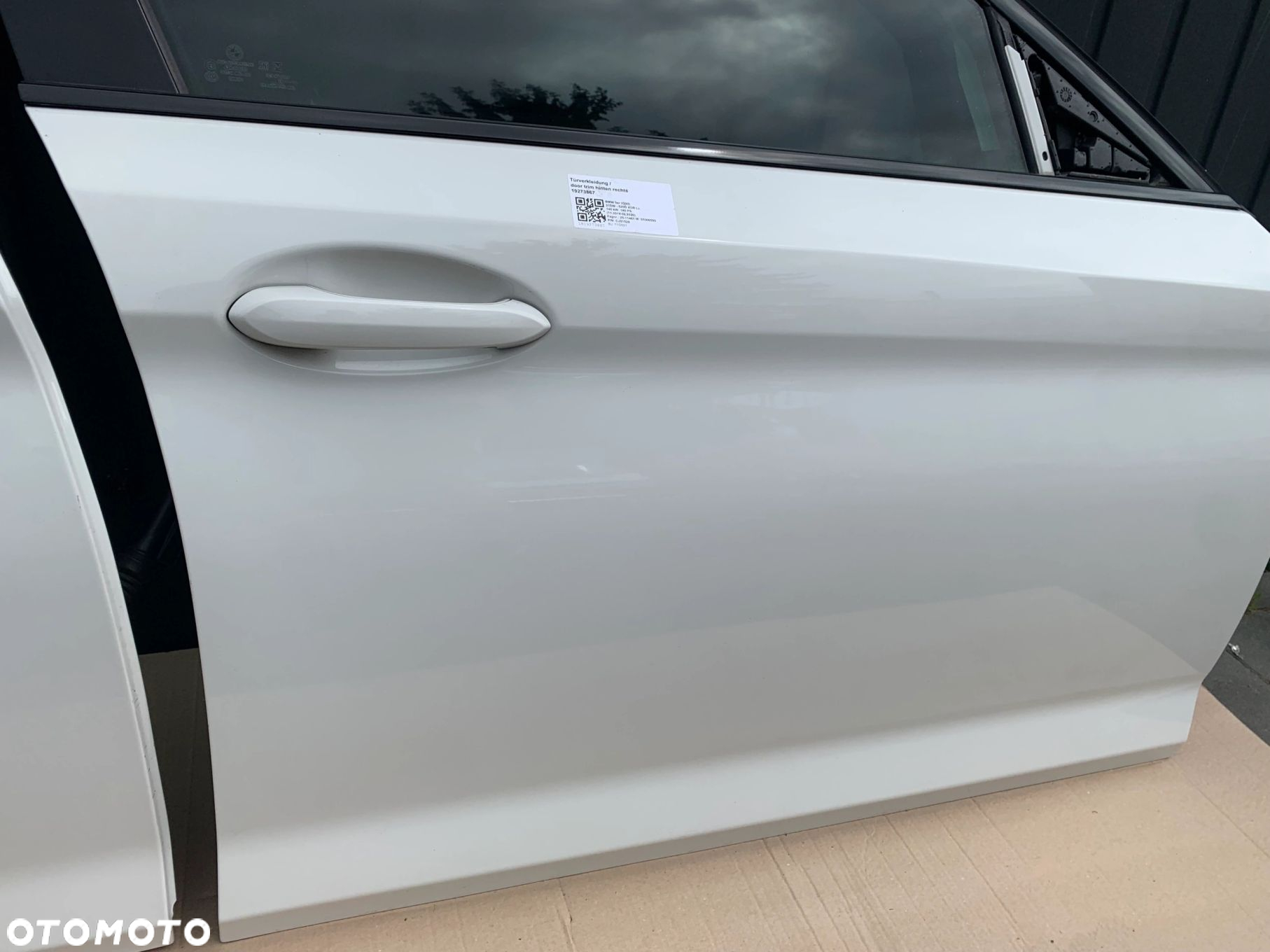 DRZWI PRAWA STRONA PRZÓD TYŁ BMW 5 G30 G31 A300 ALPINWEISS - 4