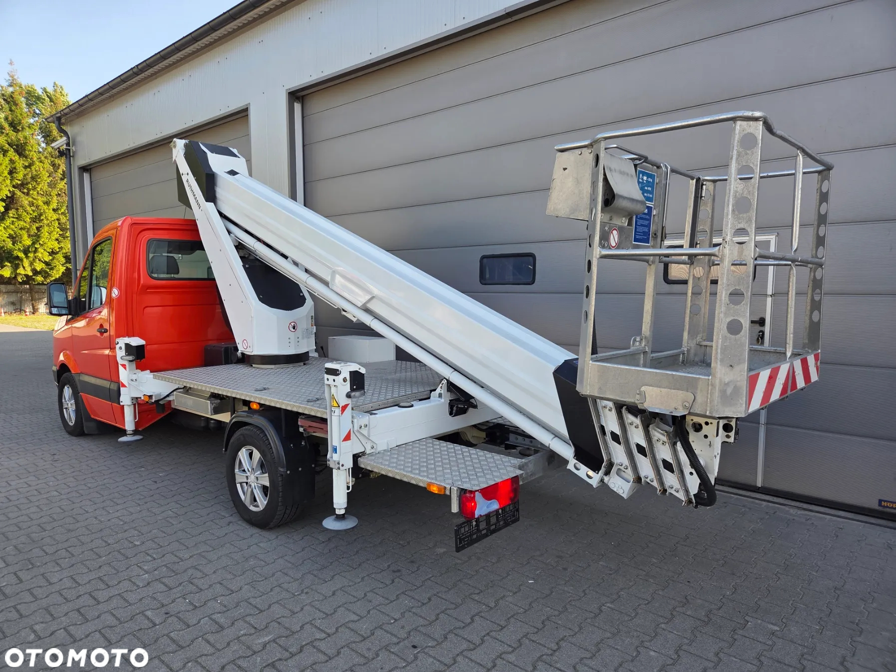 Volkswagen Crafter - 27 m - Ruthmann TB 270 Podnośnik koszowy Zwyżka jak Wumag Palfinger GSR Multite - Klima Webasto Tempomat - 3