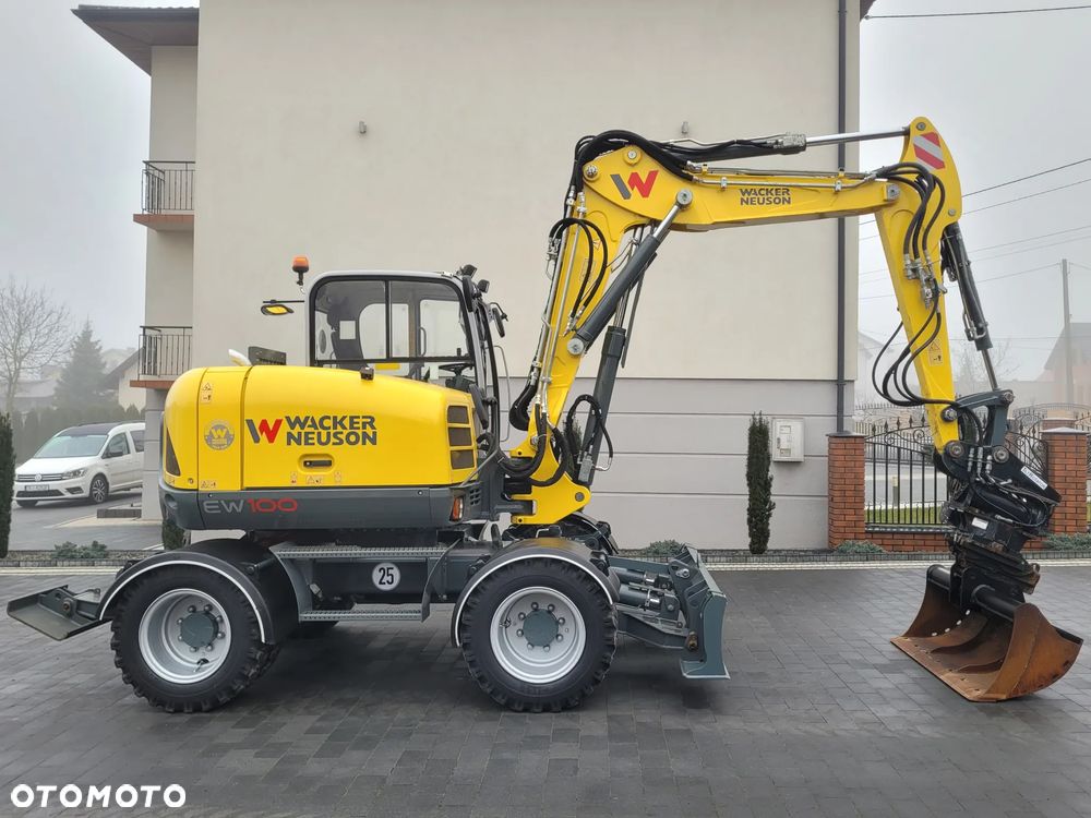 Wacker Neuson EW100 / ROTOTILT / 3 łyżki + widły / model 2020r. / - 3