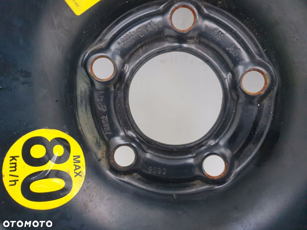 KOŁO ZAPASOWE DOJAZDOWE Opel Vectra C Astra H 115/70 R16 5x110 2160132 - 3