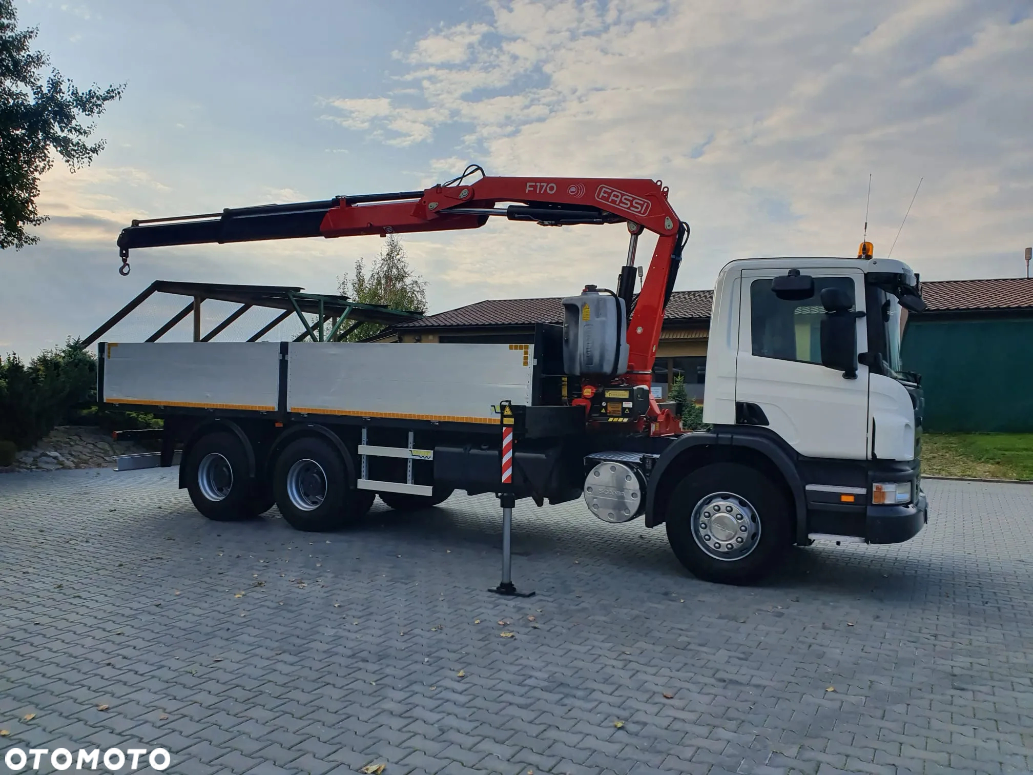 Scania P340 6x4 HDS Fassi 170 Krajowa Mały Przebieg - 8