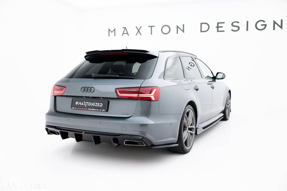 Difuzor Bara Spate compatibil cu Audi A6 4G S-Line Maxton Design - 1